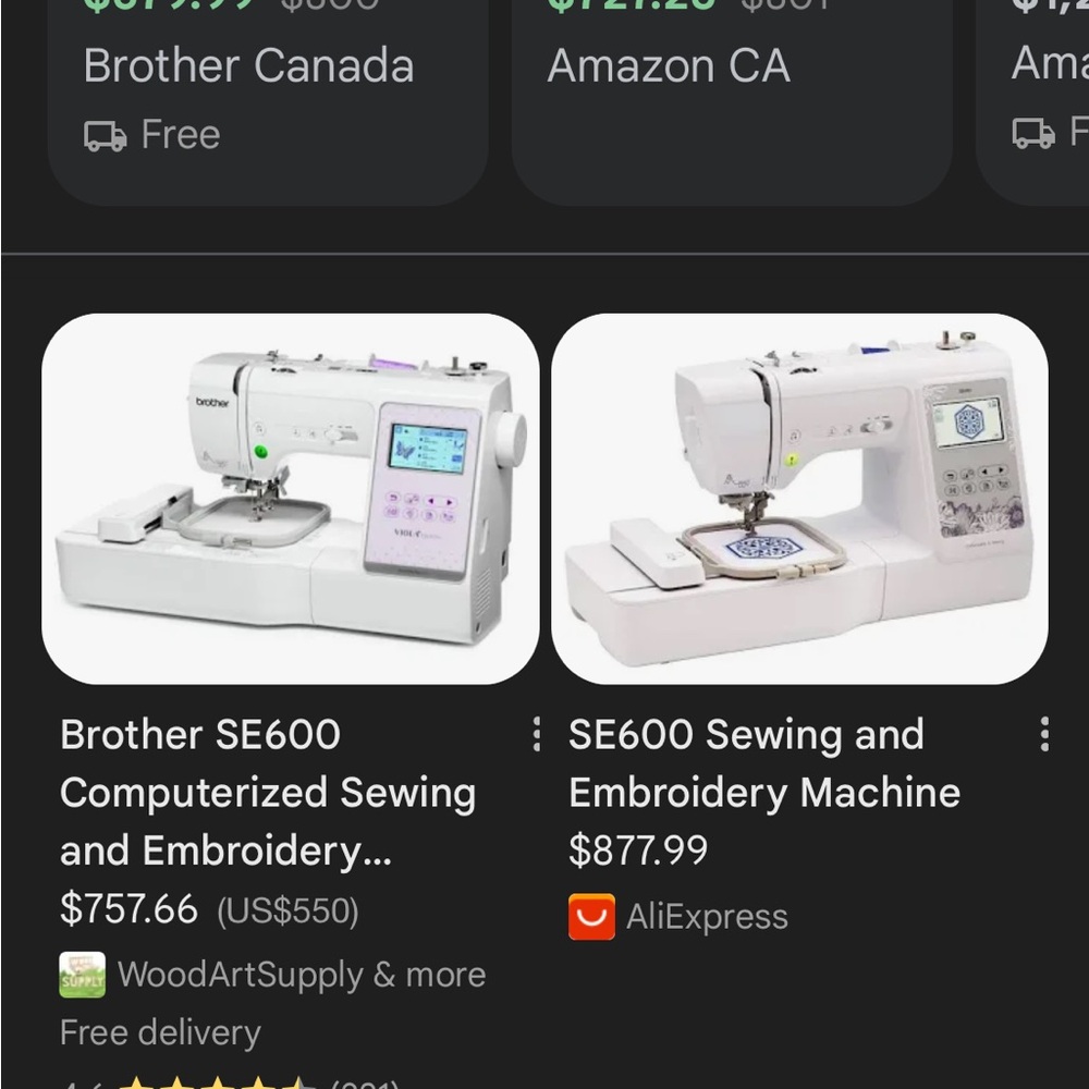 Brother Sewing Machine - White - Picture 8 of 8